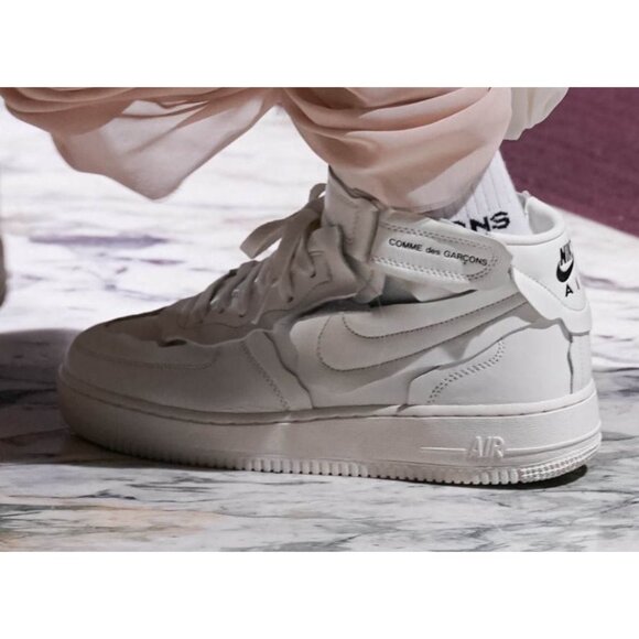 CDG x Nike Air Force One, size 8.5 - Picture 2 of 16